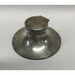 CHESTER: A silver inkwell. Approx. 217 grams. Est.