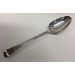 A good Georgian Hanoverian pattern silver spoon. L