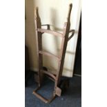 A set of vintage sack trucks. Est. £20 - £30.