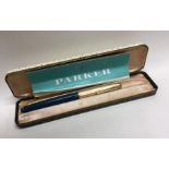 A cased Parker pen. Est. £20 - £30.