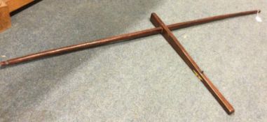 A cross saw from the North Hill Tribes of North We