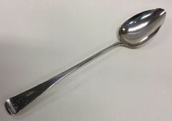 A large Georgian silver OE pattern basting spoon.