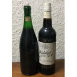 A 75 cl bottle of Hidalgo Oloroso Sherry.