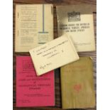 Three Military booklets on Military vehicle mainte