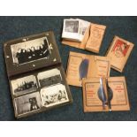 A collection of Antique photographs and negatives
