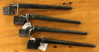 Four British Enfield spike bayonets. Est. £20 - £3