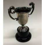 A small Edwardian silver trophy cup. Birmingham. A