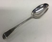 A good Georgian Hanoverian pattern silver spoon. L