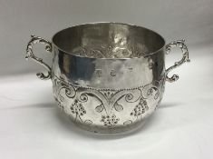 An important and rare Commonwealth porringer