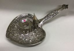 TIFFANY & CO: A good silver chamberstick. London c