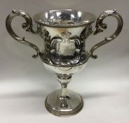 EXETER: A Victorian two handled silver cup.1868. B