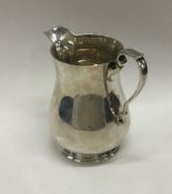 A miniature silver beer jug. Sheffield 1934. By Ha