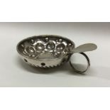 A French silver wine taster. Circa 1900. Approx. 32 grams. Est. £50