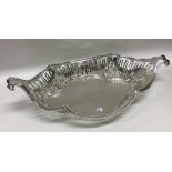 A pierced silver dish. Sheffield 1907. By Charles