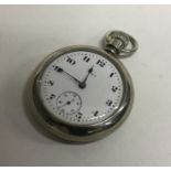 An open face Elgin pocket watch with open back. Es