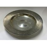 An unusual novelty silver cavalier dish. London. B