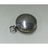 A good Georgian silver vinaigrette in the form of