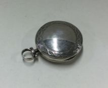 A good Georgian silver vinaigrette in the form of