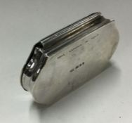 OMAR RAMSDEN: An unusual silver snuff box with hin