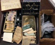 A collection of watchmaker's tools etc. Est. £20 -