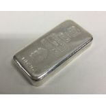 A 999 silver bar. By Stunt & Co. Approx. 1003 gram