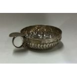An Antique French silver wine taster. Approx. gram