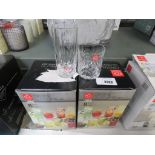 2 packs of RCR crystal glassware