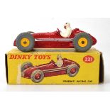 A Dinky 231 Maserati racing car,