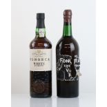 2 bottles, 1x Fonseca Finest 1966 Vintage Port 75cl (ullage top shoulder/into neck) & 1x Fonseca