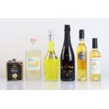 6 various bottles, 1x Berton Vineyard Botryis Semillon 2018 dessert wine Australia 11% 37.5cl, 1x