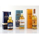 3 bottles, 1x Glen Moray Elgin Classic Speyside Single Malt Scotch Whisky Celebrating 120th