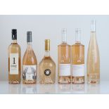 6 bottles of Rose, 1x Sasha Lichine Caves D'Esclans Rock Angel 2019 Provence, 2x William Chase en