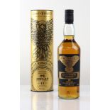 A bottle of Mortlach ''Game of Thrones Six Kingdoms'' 15 year old Single Malt Scotch Whisky with