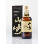 A bottle of Suntory The Yamazaki 12 year old Single Malt Japanese Whisky with box 43% 70cl (Note VAT