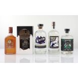 5 various bottles of Gin, 1x Wetherfield Spirit Coronation Street 60th Anniversary Preium Gin