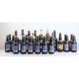 A collection of about 28 old Celebration and other Ales by Greene King, Samuel Smith, Fullers,