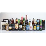 20 assorted bottles of Beer & Ales, 2 bottles of Mead and A St Peter's Brewery Cream Stout 36 Pint