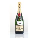 A bottle of Moet & Chandon Imperial Brut Champagne 75cl (Note VAT added to bid price)