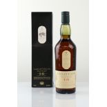 A bottle of Lagavulin 16 year old Islay Single Malt Scotch Whisky with box 43% 70cl (Note VAT