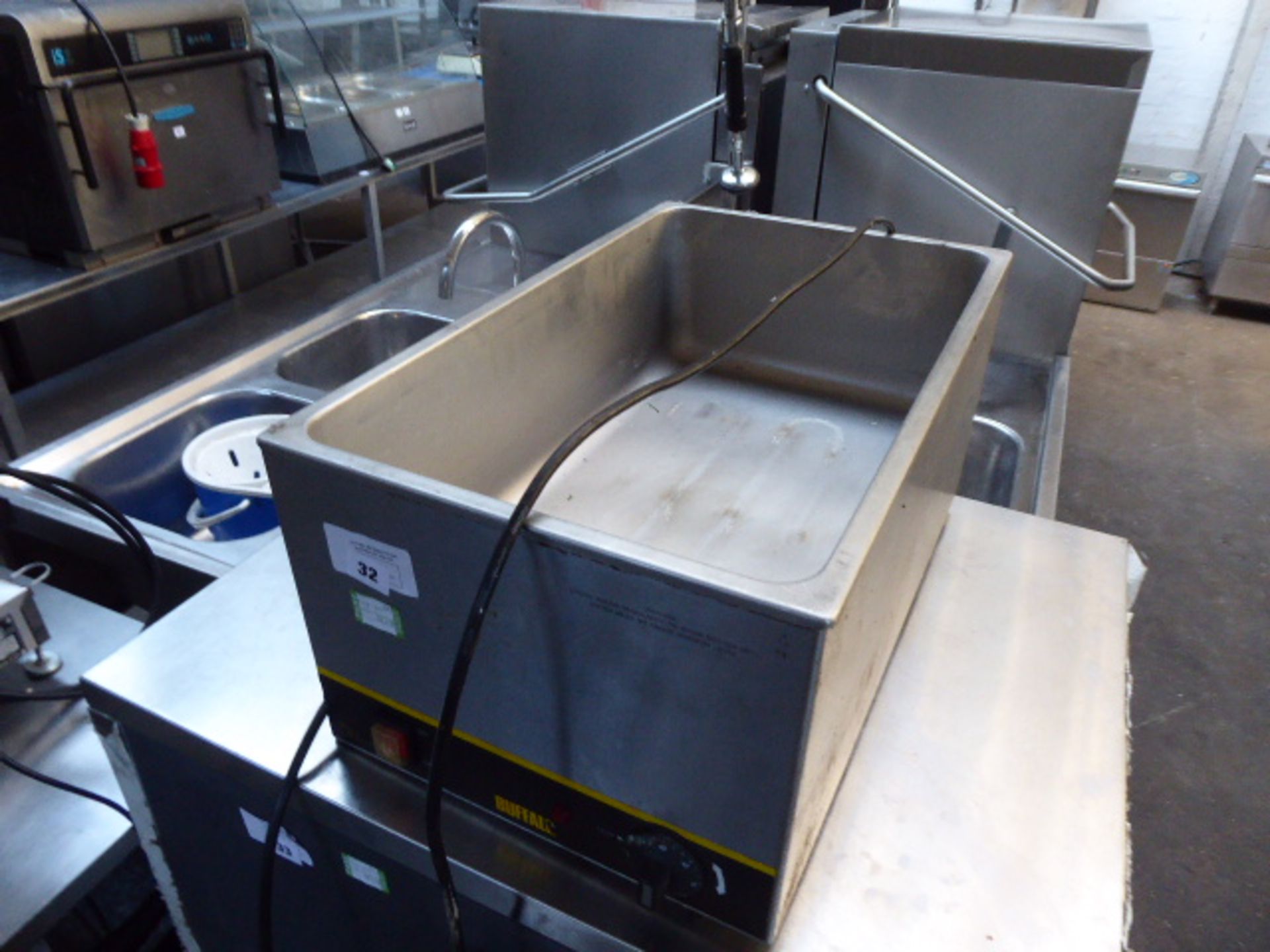 (TN12) 34cm Electric Buffalo bench top bain marie - Image 2 of 2