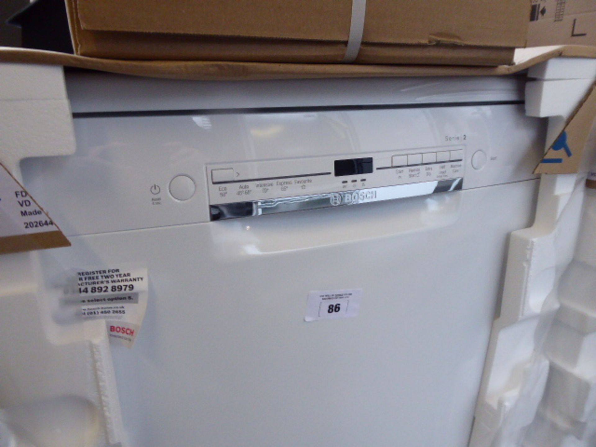 SMS2ITW08GB Bosch Free-standing dishwasher - Image 2 of 2