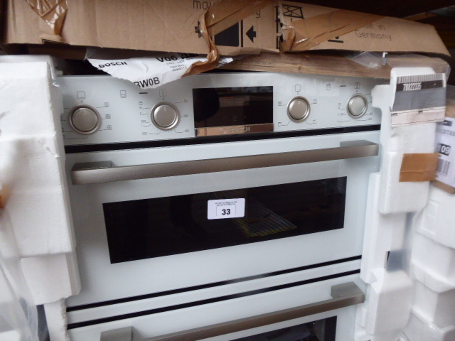 MBS533BW0BB Bosch Double oven - Image 2 of 2