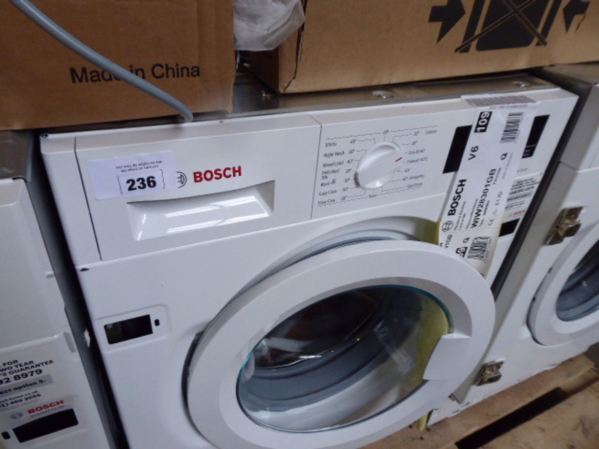 WIW28301GBB Bosch Washing machine - Image 2 of 2