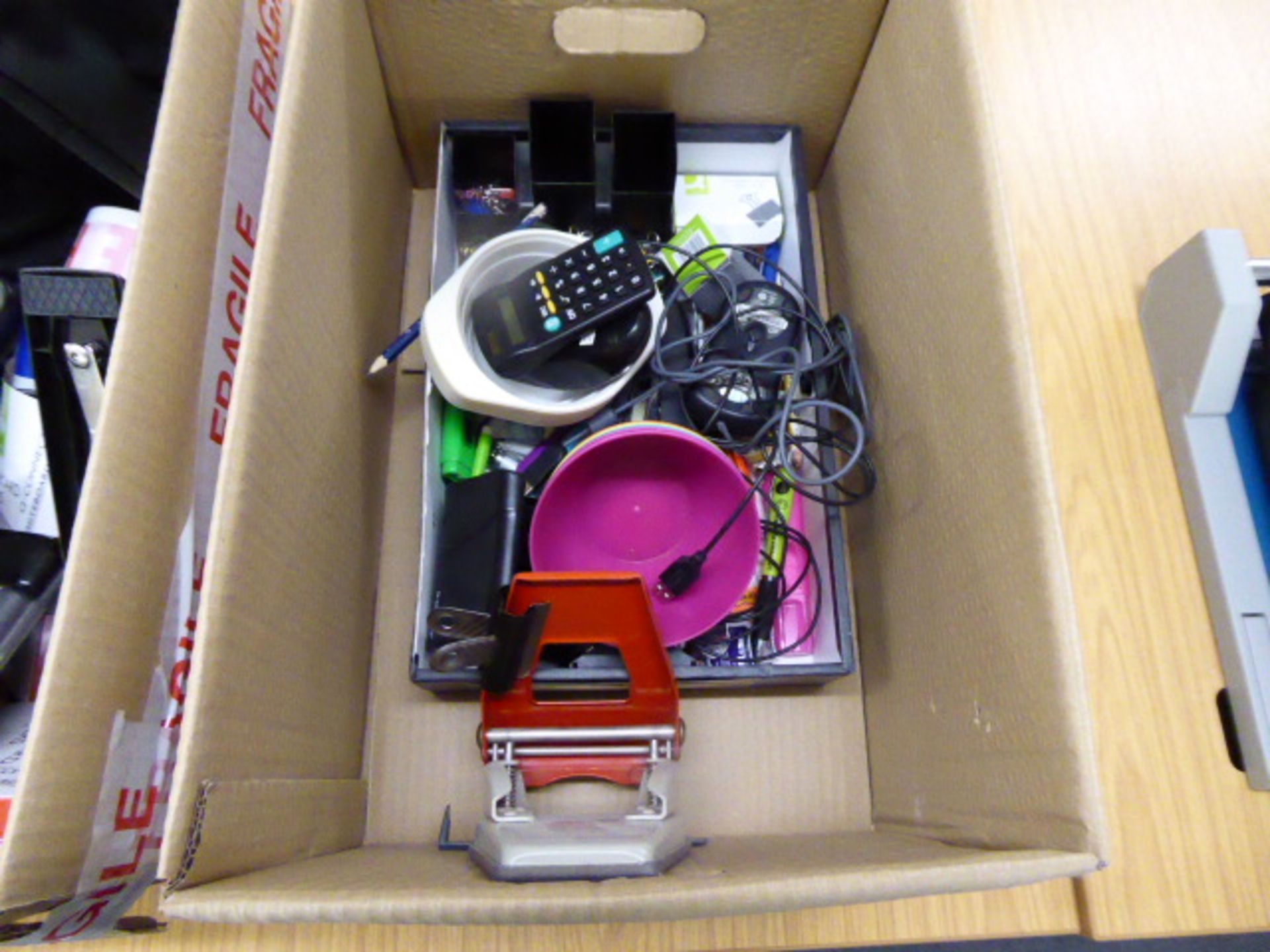 3 boxes of assorted office supplies - Image 2 of 4