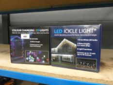 2 boxes of LED lights