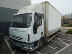 NX06 GWP (2006) Iveco Eurocargo 7.5 tonne Goods Vehicle, 3920cc, in white, diesel, First