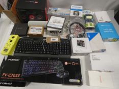 Keyboards, speakers, headset, wireless devices, Sonos Zone Player, etc
