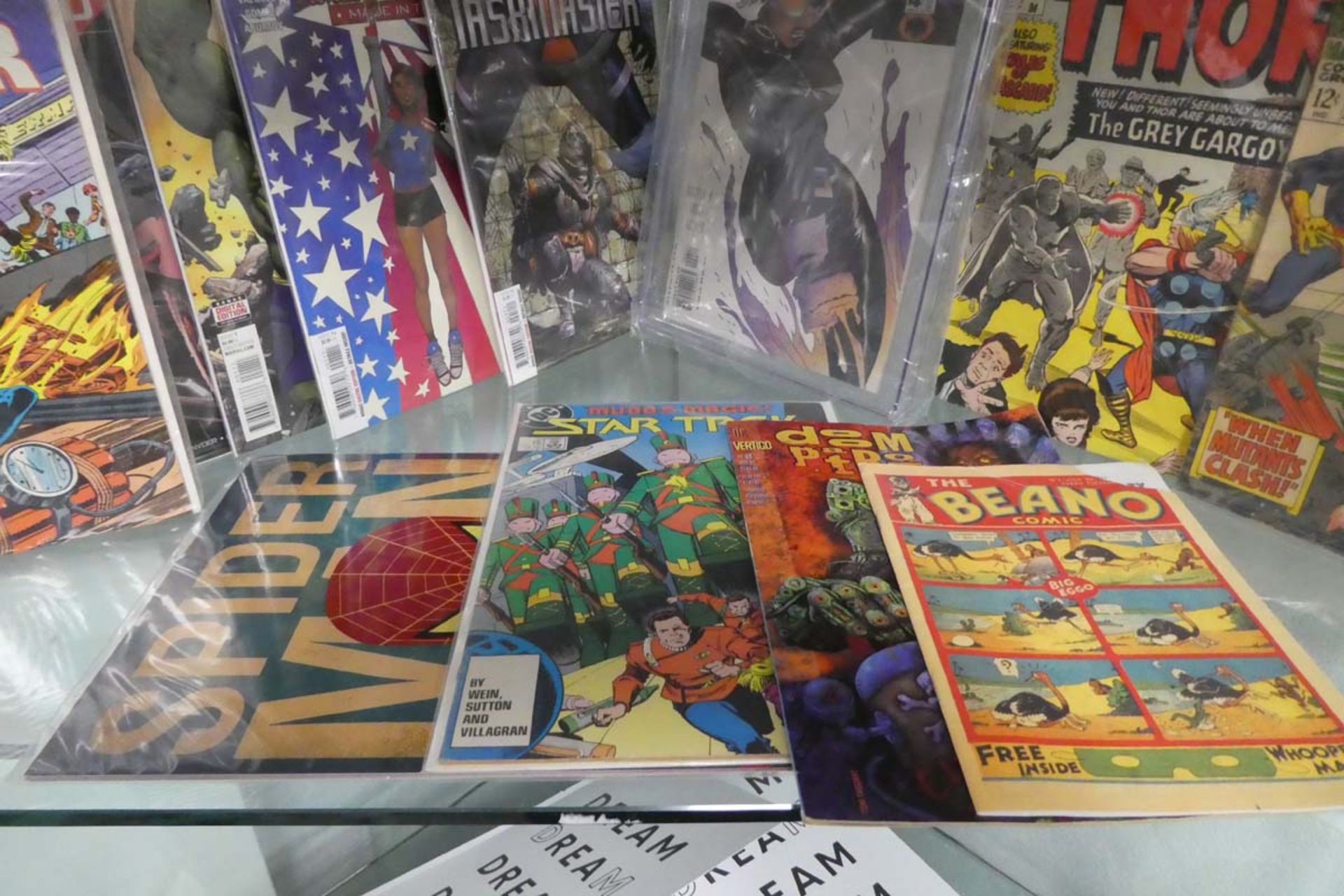Selection of Marvel and DC collectable comics to include Ghost Rider, X-Men, Doom Patrol, X-Men # - Image 2 of 2