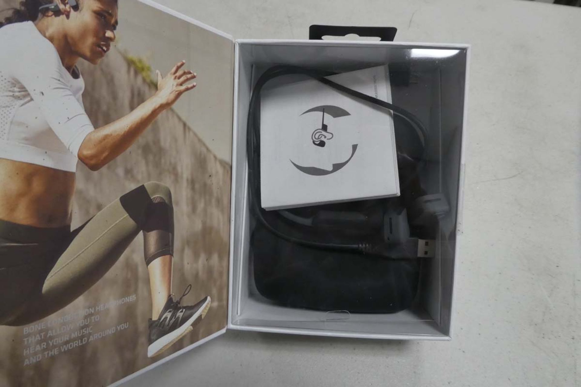 Aftershokz Air wireless bone conduction headset in box - Image 2 of 2