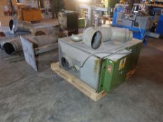 Defuma model T2600 dust/fume extractor on stand Serial number A6505 Year 1996